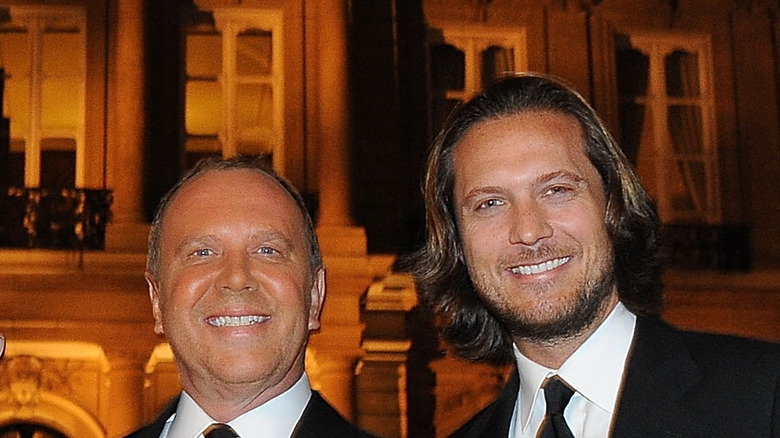 Michael Kors and Lance LePere in Paris, 2011