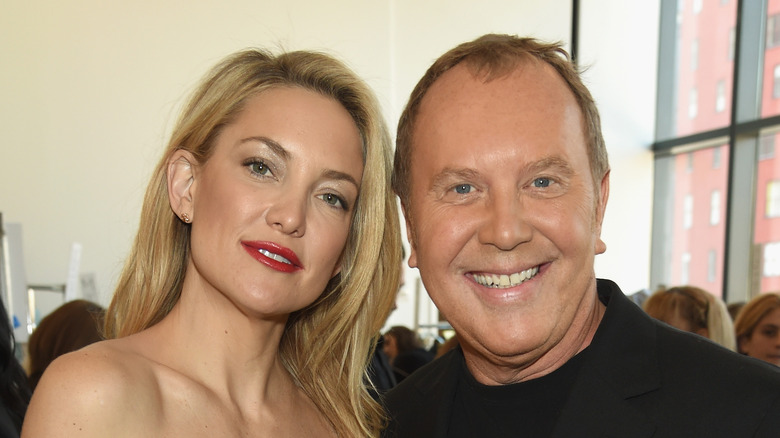 Michael Kors and Kate Hudson smile together