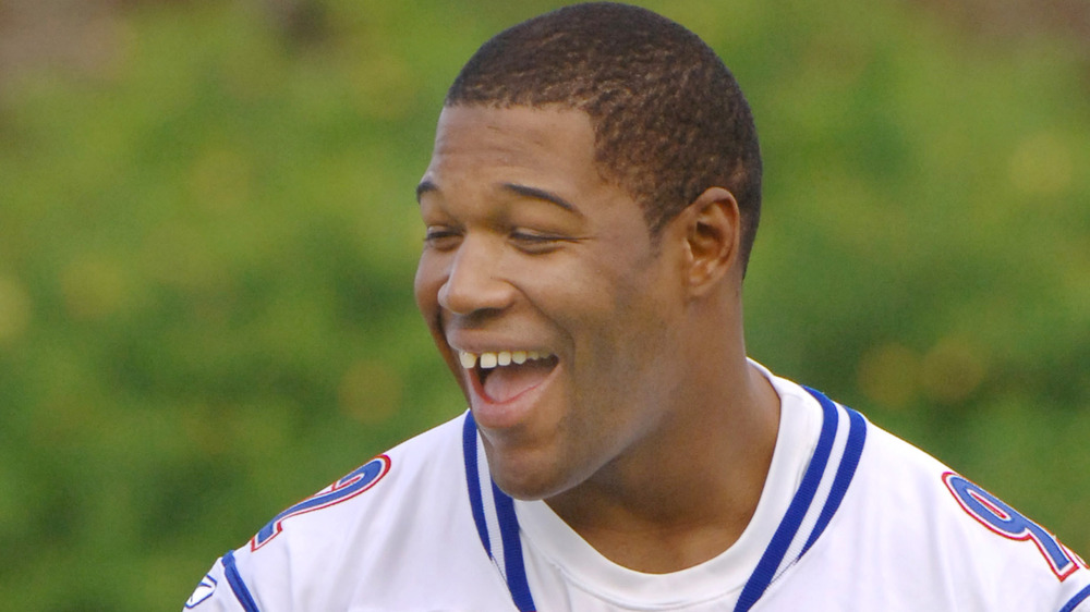 Michael Strahan throwback photo from 2006