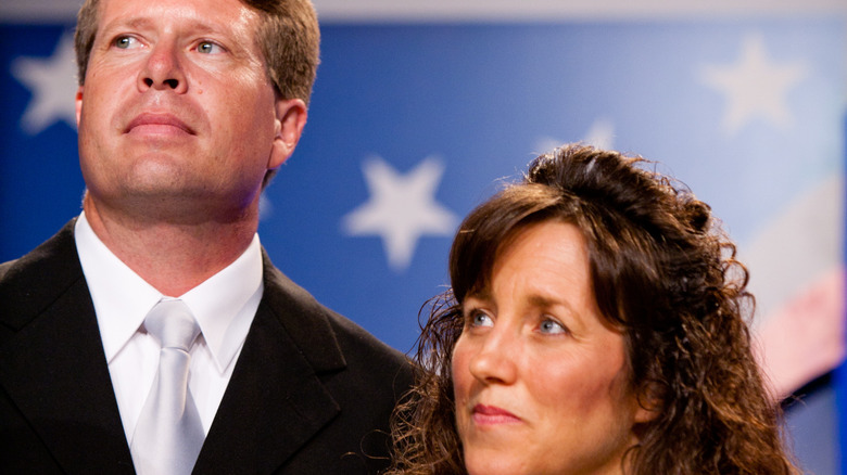 Jim Bob and Michelle Duggar at event