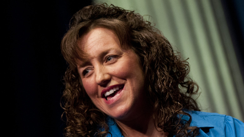 Michelle Duggar smiling