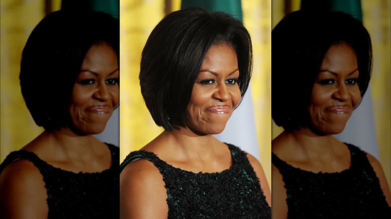 Michelle Obama smiling 