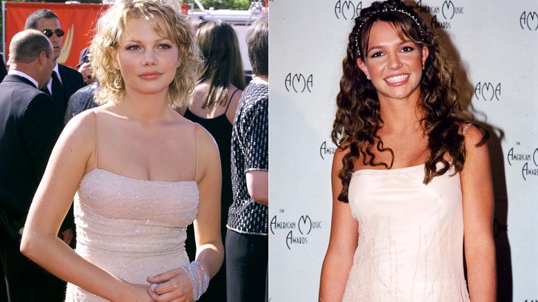 A young Michelle Williams and Britney Spears