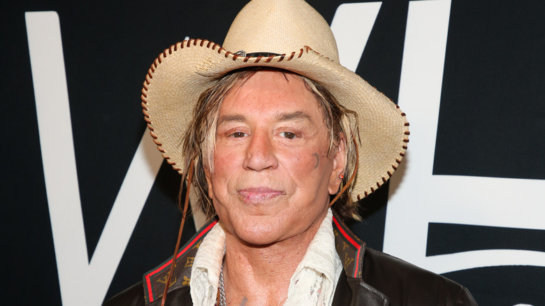 Mickey Rourke at an event