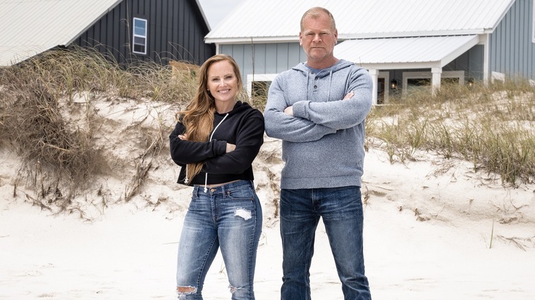 Mina Starsiak Hawk and Mike Holmes on Battle on the Beach