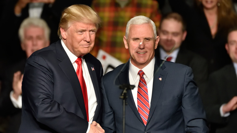 Former President Donald Trump and Former Vice President Mike Pence