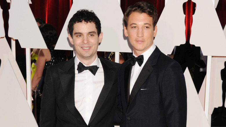 Miles Teller and Damien Chazelle at Oscars