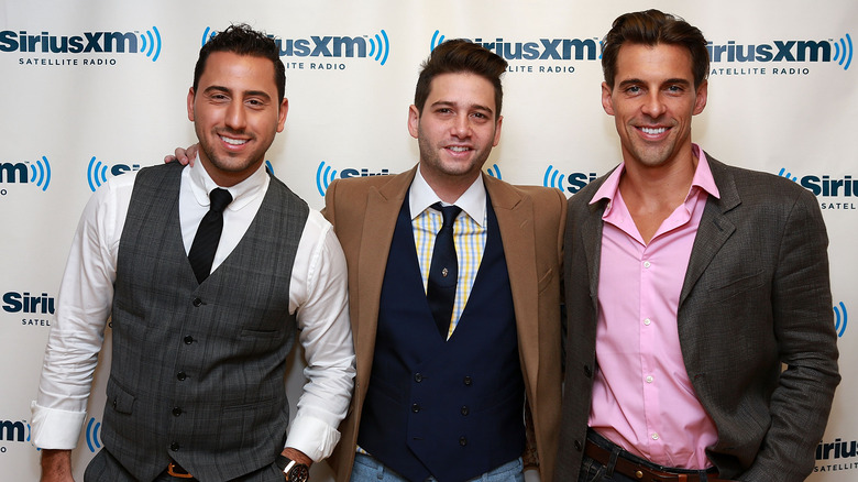 Josh Altman, Josh Flagg, and Madison Hildebrand from "Million Dollar Listing Los Angeles"