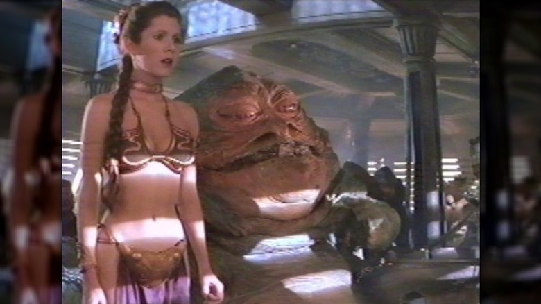 Carrie Fisher in Return of the Jedi