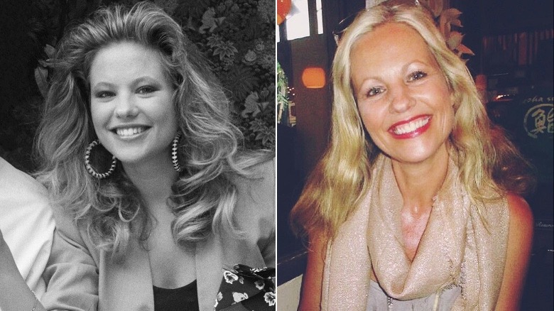 Angela Visser 1989 and 2018