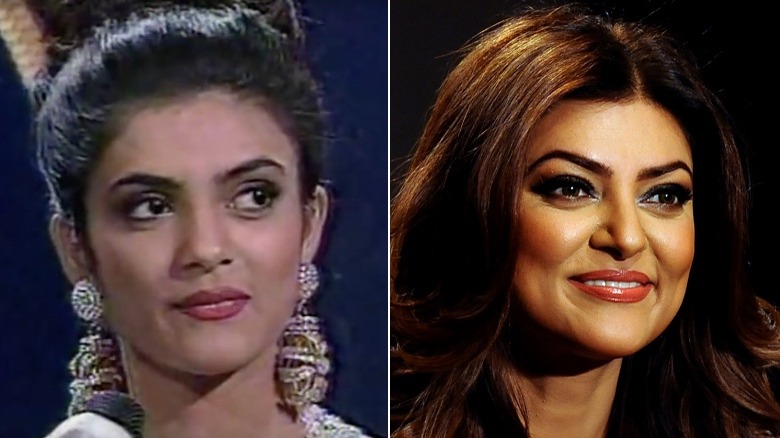 Sushmita Sen 1994 and 2016