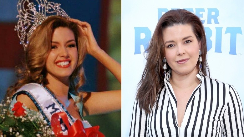 Alicia Machado 1996 and 2018