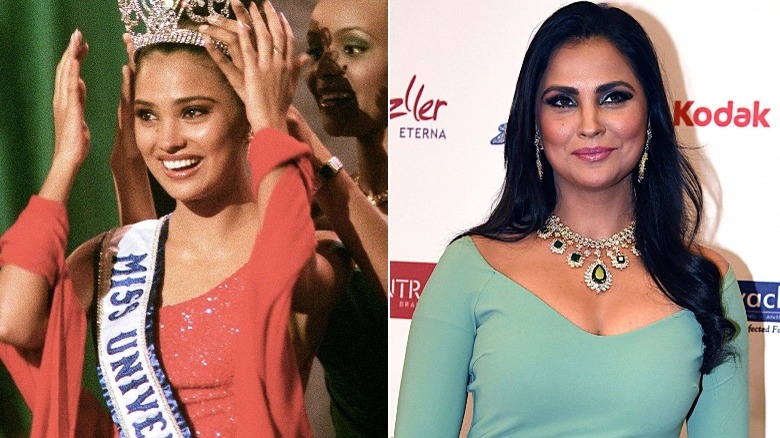 Lara Dutta 2000 and 2018