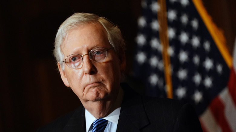 Mitch McConnell posing 