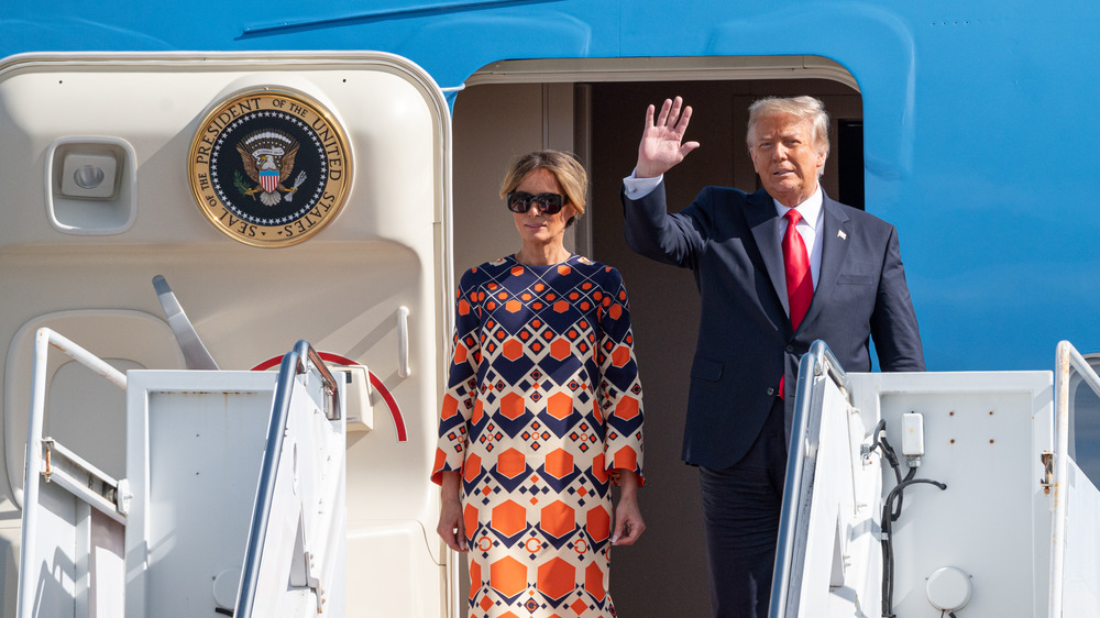 Donald and Melania Trump move to Mar-A-Lago