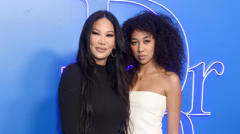 Kimora Lee Simmons with Aoki Lee Simmons