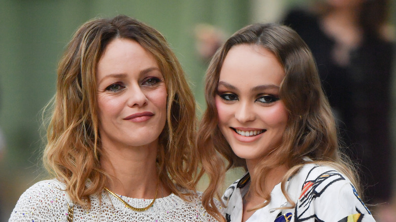 Vanessa Paradis and Lily-Rose Depp