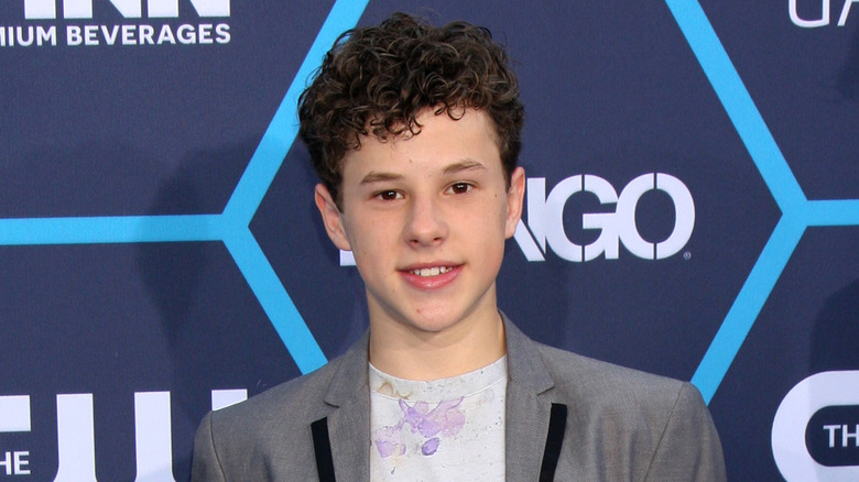 Nolan Gould smiling at the Young Hollywood Awards