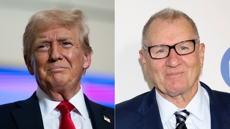 Donald Trump (L) and Ed O'Neill (R)