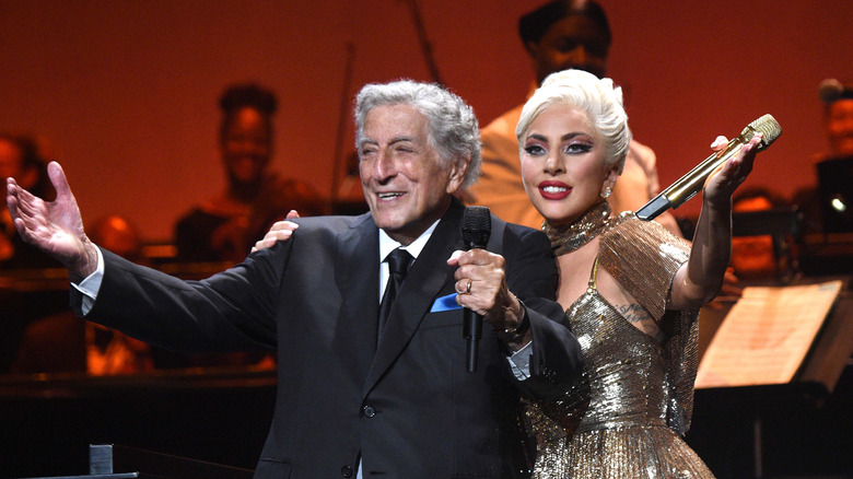 lady gaga and tony bennett sing at radio city 