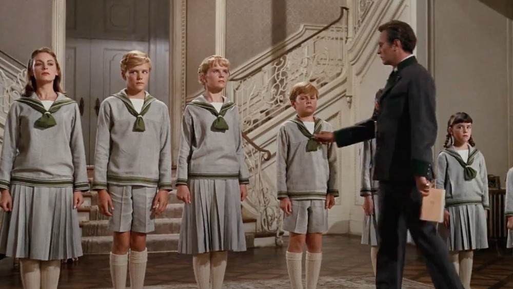 The Von Trapps in The Sound of Music