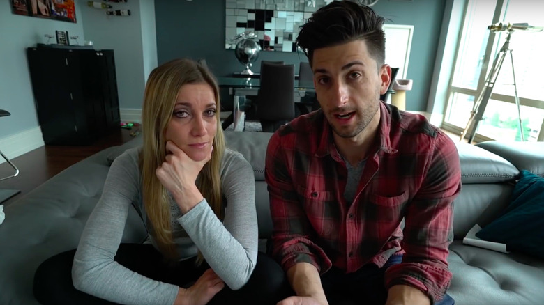 Jesse Wellens and Jeana Smith in their YouTuber breakup video