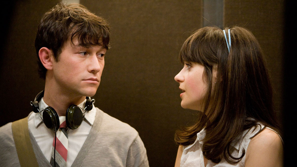 Joseph Gordon-Levitt and Zooey and Zooey Deschanel in (500) Days of Summer