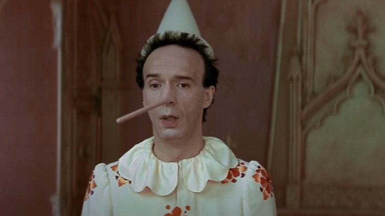 Roberto Benigni starring as Pinocchio