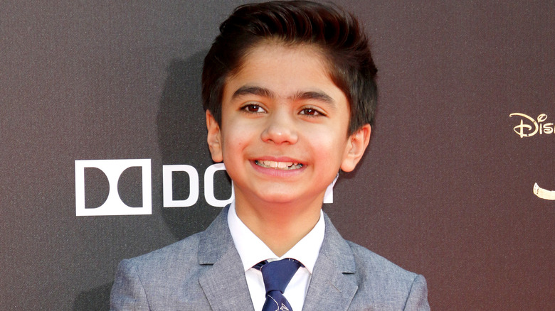 Neel Sethi close-up smiling