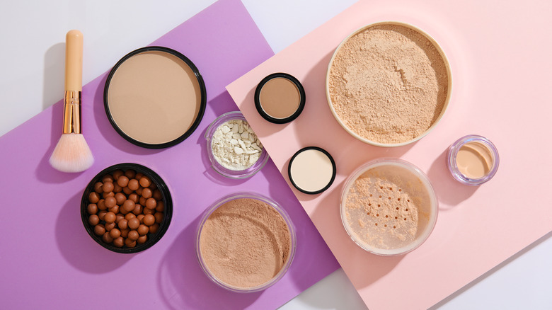 foundation and powders