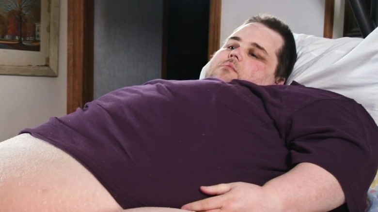 James King in bed on my 600-lb Life