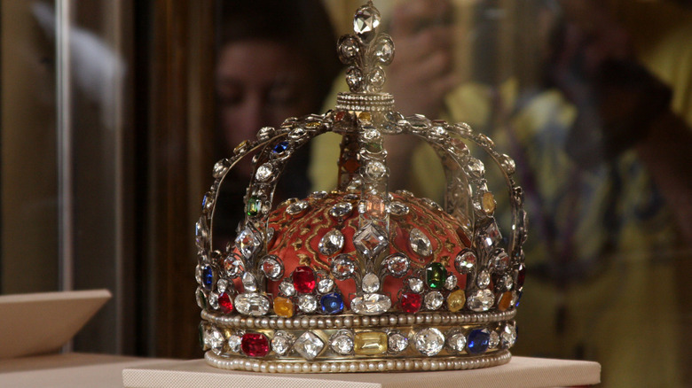 A royal crown from the family jewels