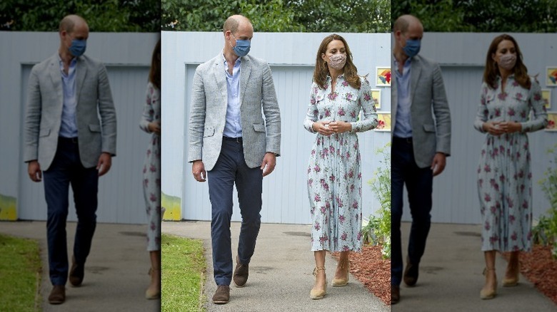 Kate Middleton in wedges