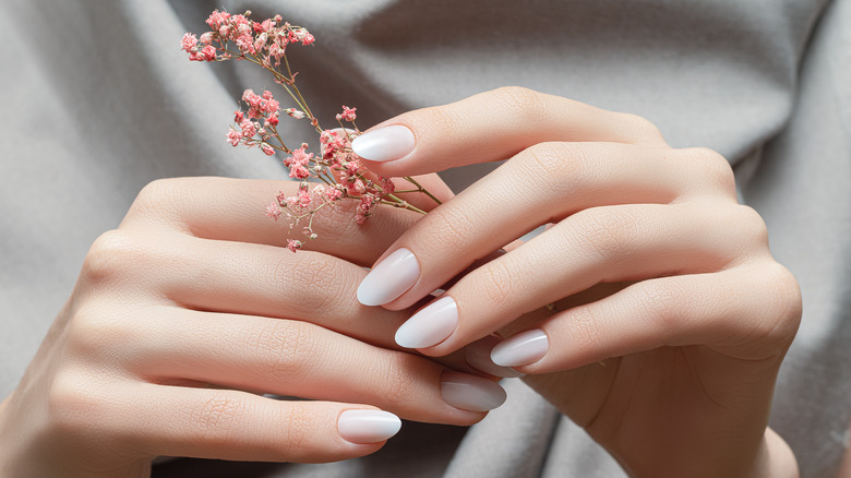 White nails