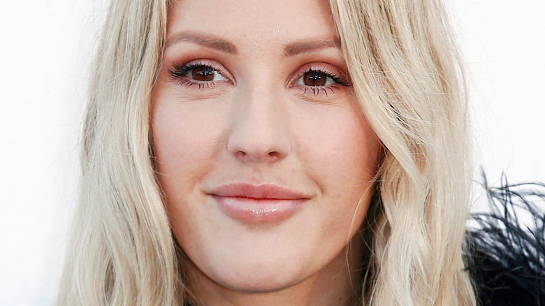 Ellie Goulding smiling