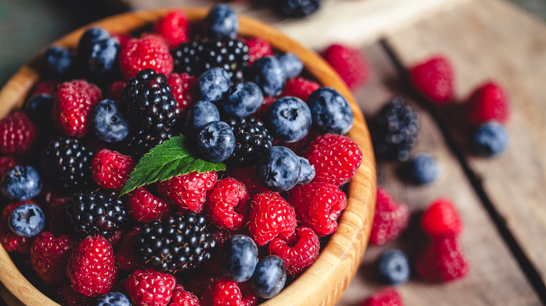 Bowl of berries