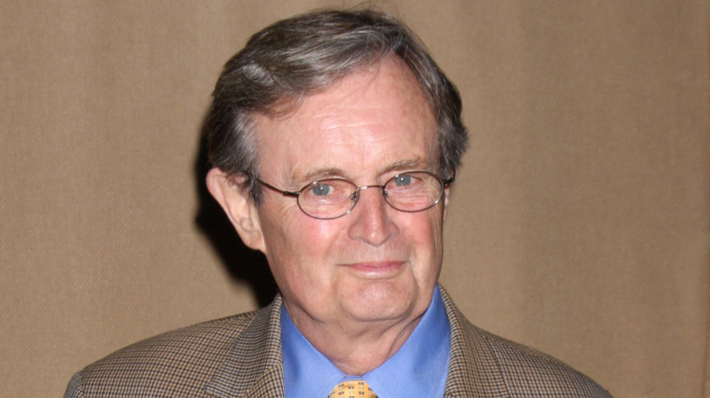 Closeup of David McCallum