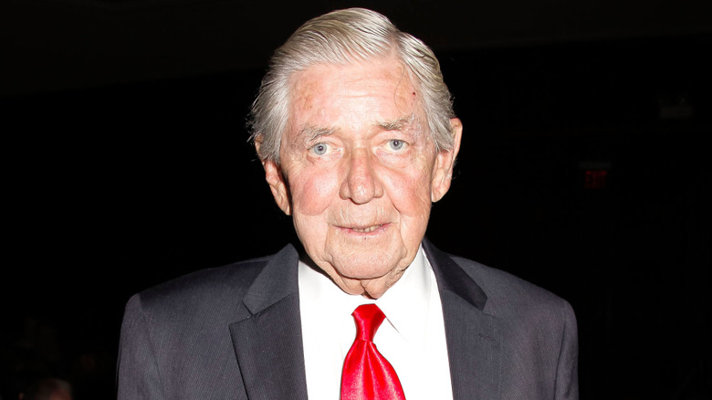 Closeup of Ralph Waite in 2012