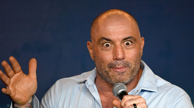 Joe Rogan at an event