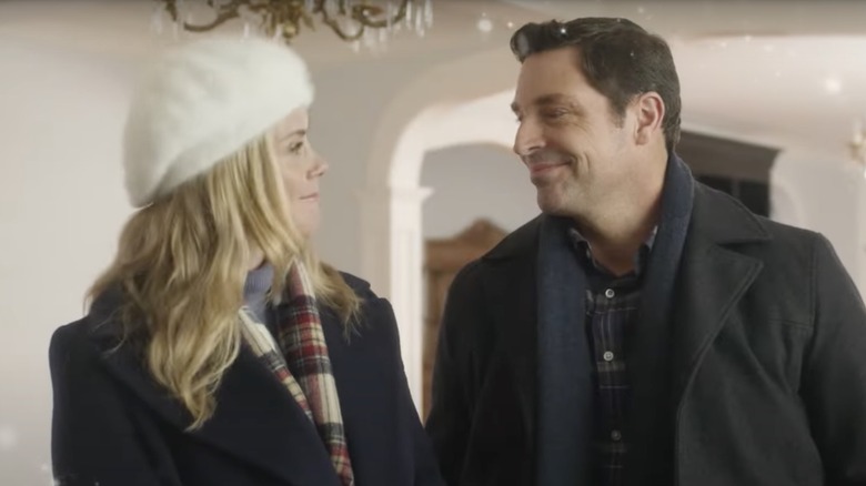 Allison Sweeney, Brennan Elliott in the film