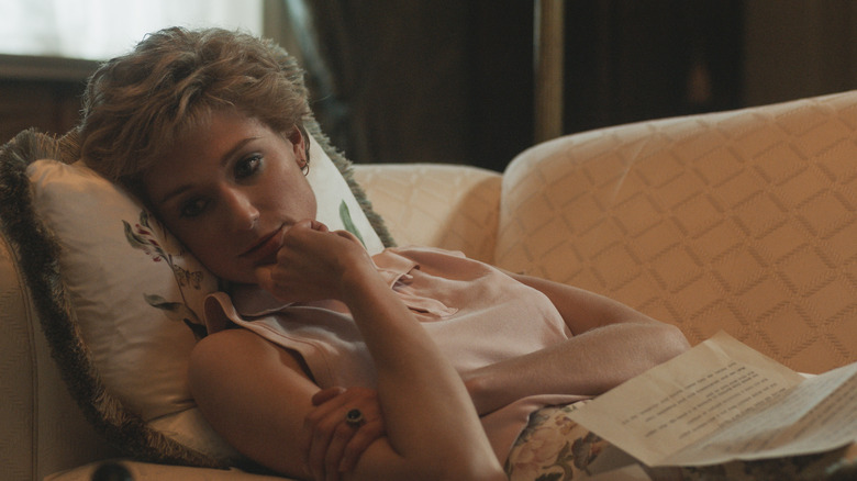 Elizabeth Debicki as Princess Diana in The Crown