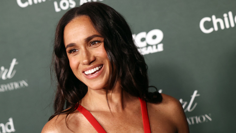 Meghan Markle smiling