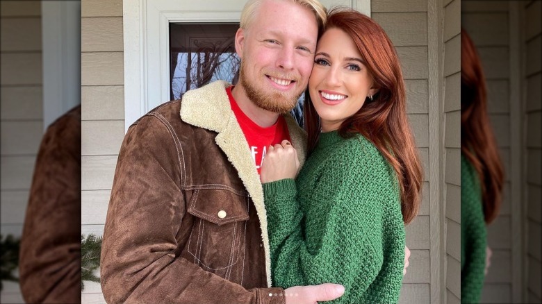 Ethan and Olivia Plath posing together