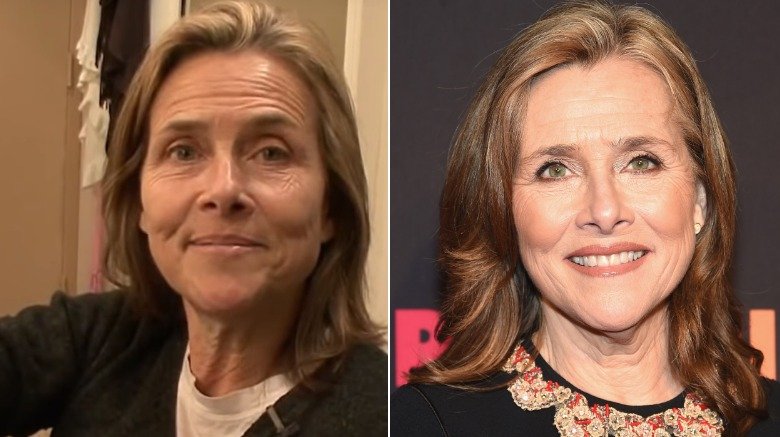 Meredith Vieira without and with makeup