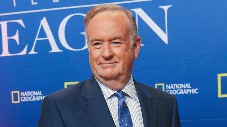 Bill O'Reilly smirking