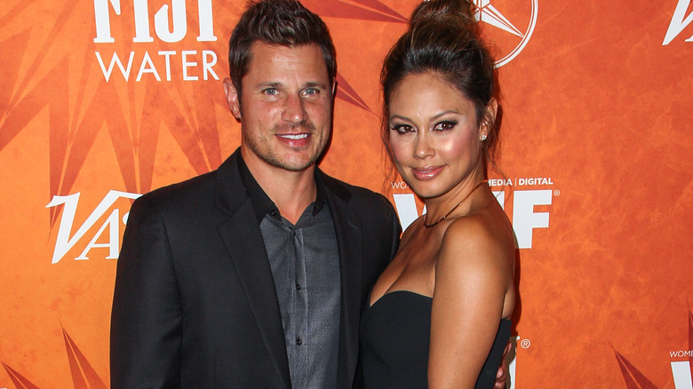 Nick Lachey with Vanessa Lachey