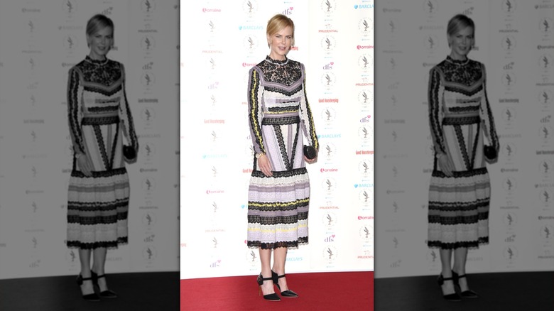 Nicole Kidman on the red carpet at 2015 Women of the Year Awards