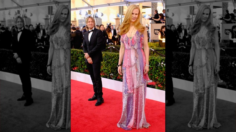 Nicole Kidman and husband Kieth Urban on the red carpet