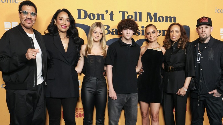 Nicole Richie and family on the red carpet