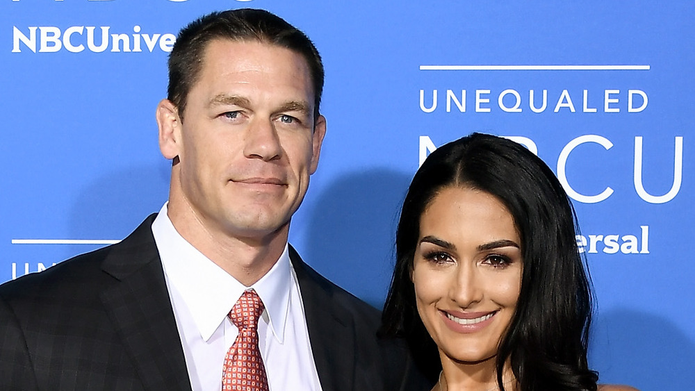 Nikki Bella and John Cena